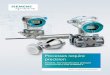 Processes require precision · SITRANS P300 SITRANS P220 / P210 / P200 The most important factor in selecting the right pressure transmitter is the required accuracy of the measuring