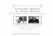 Thornton Wilder & Amos Wilderundpress/excerpts/P01489-ex.pdf · Introduction 5 rence. Spengler and The American Mercury—that big squarish book and that bright green magazine—were