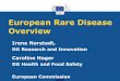 European Rare Disease Overview - IRDiRC · h2020-wp1617-health_en.pdf Diagnostic characterisation of rare diseases (SC1-PM-03 