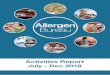 Activities Report July - Dec 2018 - The Allergen Bureauallergenbureau.net/wp-content/uploads/2019/04/July-Dec... · 2019-04-03 · The Allergen Bureau was pleased to welcome back