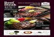 Beef Steaksunhillkashiwara.com/pdf/sunhillkashiwara_grandmenu.pdfBeef Steak 牛リブロース ステーキ 〈150g〉 1,180円 〈200g〉 1,580円 牛ハラミ ステーキ 〈150g〉