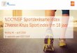 NOC*NSF Sportdeelname index Zilveren Kruis Sport index t/m ... · • 62% is in april 2016 een regelmatige sporter en heeft 4x per maand of vaker gesport, dit aandeel is vergelijkbaar