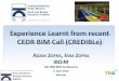 Experience Learnt from recent CEDR BIM Call (CREDIBLe) · 2017-11-28 · ROAD AND BRIDGE RESEARCH INSTITUTE (IBDIM) Experience Learnt from recent CEDR BIM Call (CREDIBLe) ADAM ZOFKA,