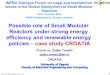 Possible role of Small Modular Reactors under strong energy …€¦ · Tomsic:13th INPRO Dialogue Forum, 2016 EU Long-term low carbon development strategy – until 2050 ♦ EU Low-Carbon