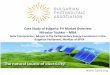 Case Study of Bulgaria: PV Market Overview Miroslav Toshkin – … Case Study of... · 2016-03-01 · Case Study of Bulgaria: PV Market Overview Miroslav Toshkin – MBA Solar Entrepreneur,