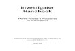 FAVHR Investigator Handbook - Policies & Procedures for ... · Investigator Handbook . FAVHR Policies & Procedures . for Investigators. FOUNDATION FOR ADVANCING VETERANS’ HEALTH