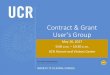 Contract & Grant User’s Group...May 16, 2017  · • Cost Note 1: NSF Sr. Project Personnel (defined as PI and CoPIs)– 2 month salary restriction (cumulative salary charged across