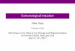 Cohomological Induction - University of Utahptrapa/Trapa-Cohomological-Induction... · 2017-07-20 · Cohomological Induction: heuristic construction starting point Let q = l u be