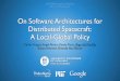 On Software Architectures for Distributed Spacecraft: A ...portillo/files/oasafds_algp_presentation.pdf · →Distributed spacecraft is an emerging paradigm which requires novel techniques