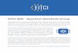 EITCI QSG - Quantum Standards Group · EITCI QSG - Quantum Standards Group Upon participation in testing and verification of the implementation results in several Quantum Information