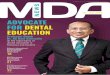 MDA · A publication of Malaysian Dental Association NEWS ADVOCATE FOR DENTAL EDUCATION Malaysia-International Dental Exhibition and Conference MIDEC 2016 18 Managing Dental Patients