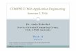 COMP9321 Web Application Engineeringcs9321/16s2/lectures/lec11/Lec-11... · 2016-10-10 · COMP9321 Web Application Engineering Semester 2, 2016 Dr.Amin Beheshti ... e.g. Twitter