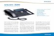 Innovative SIP based VoIP Phone · snom UK Ltd. ametyst House, Meadowcroft Way, lei business Par lei, Mancester Wn7 3XZ tel: 44 161 348 7500 fax: 44 161 348 7509 mail: usalessnom.com