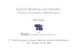 Financial Modeling under Illiquidity: Finance, Economics ... · Financial Modeling under Illiquidity: Finance, Economics, Mathematics Peter Bank and 2nd SMAI European Summer School