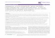 RESEARCH ARTICLE Open Access Validation of the prognostic ... · cancers. The 803-gene set termed ClinicoMolecular Triad Classification (CMTC) categorized breast cancers into one