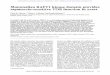 Mammalian RAFT1 kinase domain provides rapamycin-sensitive ...genesdev.cshlp.org/content/10/3/279.full.pdf · TOR2-RAFT1 hybrids provide TOR2 function in yeast The highest degree