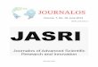 JOURNALOS€¦ · JOURNALOS Volume 7, No. 18, June 2013 ISSN: 219 318 11 JASRI Journalos of Advanced Scientific Research and Innovation Germany, 2013