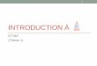 Introduction à Java - Université de Sherbrookeinfo.usherbrooke.ca/vducharme/ift287/notes/1-Introduction_Java.pdf · Java - Historique •Développé par Sun Microsystems à partir