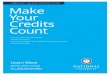 Make Your Credits Count - National Universitydegrees.nu.edu/transfer-guide/assets/PDF/National... · final transcripts. Take advantage of resources, like counseling services, orientation
