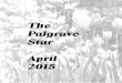 The Palgrave Star Aprilpalgrave.onesuffolk.net/assets/Star/Archive-Stars/... · The magazine of the Palgrave and District Community Council . Registered Charity 269132 . ... (Membership