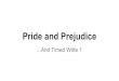 Pride and Prejudice - Bainbridge Island School District · 1) Tanner, Tony. Introduction, Pride and Prejudice. London: Penguin Classics, 2003. The Cambridge Companion to Jane Austen