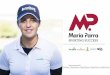 SPORTING SUCCESS - Iniciomariaparragolf.com/wp-content/uploads/2017/01/dossier_en.pdf · the European team of the Solheim Cup Junior. At the end of 2016 María Parra took the plunge