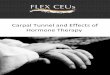 Carpal Tunnel and Effects of Hormone Therapy...Carpal tunnel syndrome (CTS) is the most common compressive mono-neuropathy and rep-resents an important cause of functional hand impairment