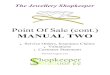 Point Of Sale (cont.) - shopkeeper.co.za Manual2.pdf · The Jewellery Shopkeeper Point Of Sale (cont.) MANUAL TWO Service Orders, Insurance Claims Valuations Customer Statement Revised