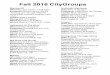 Fall 2016 CItyGroups Menu - storage.cloversites.comstorage.cloversites.com/citychurchofolivebranch/documents/Fall 201… · Who Men and women of all ages Emphasis Reaching our city