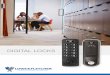 Lowe & Fletcher - DIGITAL LOCKS · 2019-09-04 · modern workplace. Common applications include lockers, wooden office furniture, metal office furniture, enclosures and postal and