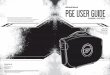 PGE USER GUIDE · 2018-03-07 · PGE USER GUIDE Browse GAEMS other products and accessories at . FOR VANGUARD & SENTRY MODELS Para otros productos GAEMS y accesorios véase . Vous