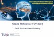 Grand Rehearsal FEV 2018 · 2018-12-13 · and his co-workers which showed a fast way to train such networks. Yann LeCun, a student of Geoff Hinton, also developed a very effective