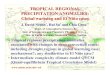TROPICAL REGIONAL PRECIPITATION ANOMALIES: Global warming ...atmos.ucla.edu/~csi/PPT/telecon_glbwrm.pdf · Global warming and El . NiñNi o. cases. J. David . Neelin *, Hui Su * and