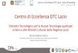 Centro di Eccellenza DTC Lazio - DTC Lazio_generale.pdf · HUB 1 Tecnologie digitali e virtualizzazione HUB 2 Tecnologie per diagnostica, conservazione, restauro ... •Univ. Roma