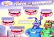 Tooth Defender Tips - Oral Health and Dental Care · top and bottom teeth! Tooth Defender Tips 1. OUTSIDE Place brush at angle along outer gumline. Wiggle gently back and forth. Repeat