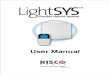 LightSYS User Manual · 2018-07-27 · Report to Alarm Receiving Center ... X-10 support for home automation 4 automatic scheduling programs. Mastering Your System LightSYS User Manual