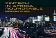 FINTECH IN AFRICA ROUNDTABLE - Africa Fintech Summit · The Africa Fintech Summit (AFTS) is the premiere global initiative dedicated to fintech in Africa. Dedalus is an investment,