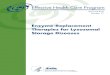 Technical Brief 12 - Enzyme-Replacement Therapies for Lysosomal Storage … · Lysosomal storage diseases (LSDs) comprise about 50 unique monogenic autosomal or X-linked diseases