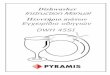 Πλυντήριο πιάτων - Pyramis · PDF file 2016-03-28 · Dishwasher IInnssttrruuctctiioonnInstruction ManualInstruction MMaannuuaall Manual DWH 45SI Πλυντήριο