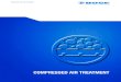 COMPRESSED AIR TREATMENT - The Titus · PDF file top quality compressed air treatment products. BOGE compressed air treatment products have been designed to work in perfect harmony