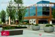 now leasing & pre-Leasing office ... - Hill Center Brentwood€¦ · to brentwood’s city core. as the front door to maryland farms, ... u.s. bank chipotle available starbucks chop’t