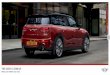 THE MINI CLUBMAN. · Works styling which underline the John Cooper Works heritage. Select a topic below to explore. Introducing the MINI Clubman Pricing Standard Equipment – All