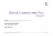 School Improvement Plan. - Our Place Schools · Ofsted graded the school’s Overall Effectiveness as ‘Inadequate’. The original Ofsted Action Plan has been merged into this School