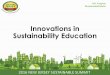 Innovations in Sustainability Education - Sustainable Jersey€¦ · Environmental Sustainability Education at The College of New Jersey Lauren Madden, Ph.D. Coordinator, Environmental