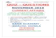NOVEMBER 2018 SSC AND ALL OTHER GOVT EXAMS ) CURRENT ... · 11/5/2019  · d) Nepal COACHING OF VARIOUS CENTRAL & contact no. 7018596250, 9805332278 STATE LEVEL COMPETITIVE EXAMS