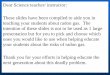 These slides have been compiled to aide you in ... - Radontakeactiononradon.illinois.edu/system/files/RadonTeacherPresentation.pdfteaching your students about radon gas. The intention