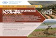 THEMATIC AREA LAND RESOURCES PLANNING · BUILDING FORWARD BETTER INITIATIVE LAND RESOURCES PLANNING THEMATIC AREA 1. Description of the module 1. Land resource planning for sustainable