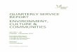 QUARTERLY SERVICE REPORT ENVIRONMENT, CULTURE & …democratic.bracknell-forest.gov.uk/documents... · Regeneration and Economy team is undergoing a complete change in personnel and