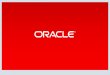 Oracle OpenWorld Event Branded Template€¦ · 20/11/2017  · Oracle Cloud Platform 5 Identity & Security Application Development Content & Experience Systems Management Analytics