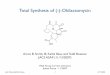 Total Synthesis of (-)-Okilactomycinccc.chem.pitt.edu/wipf/Current Literature/Josh_5.pdf · Josh Pierce @ Wipf Group 5 2/17/2008. OTBS N Ph Ph MeO O N OTBS OH Ph Ph Bn OTf OBn OH